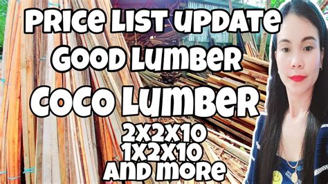 dos por dos wood price|cocolumber, wood works, dos pos dos, kahoy cocolumber.